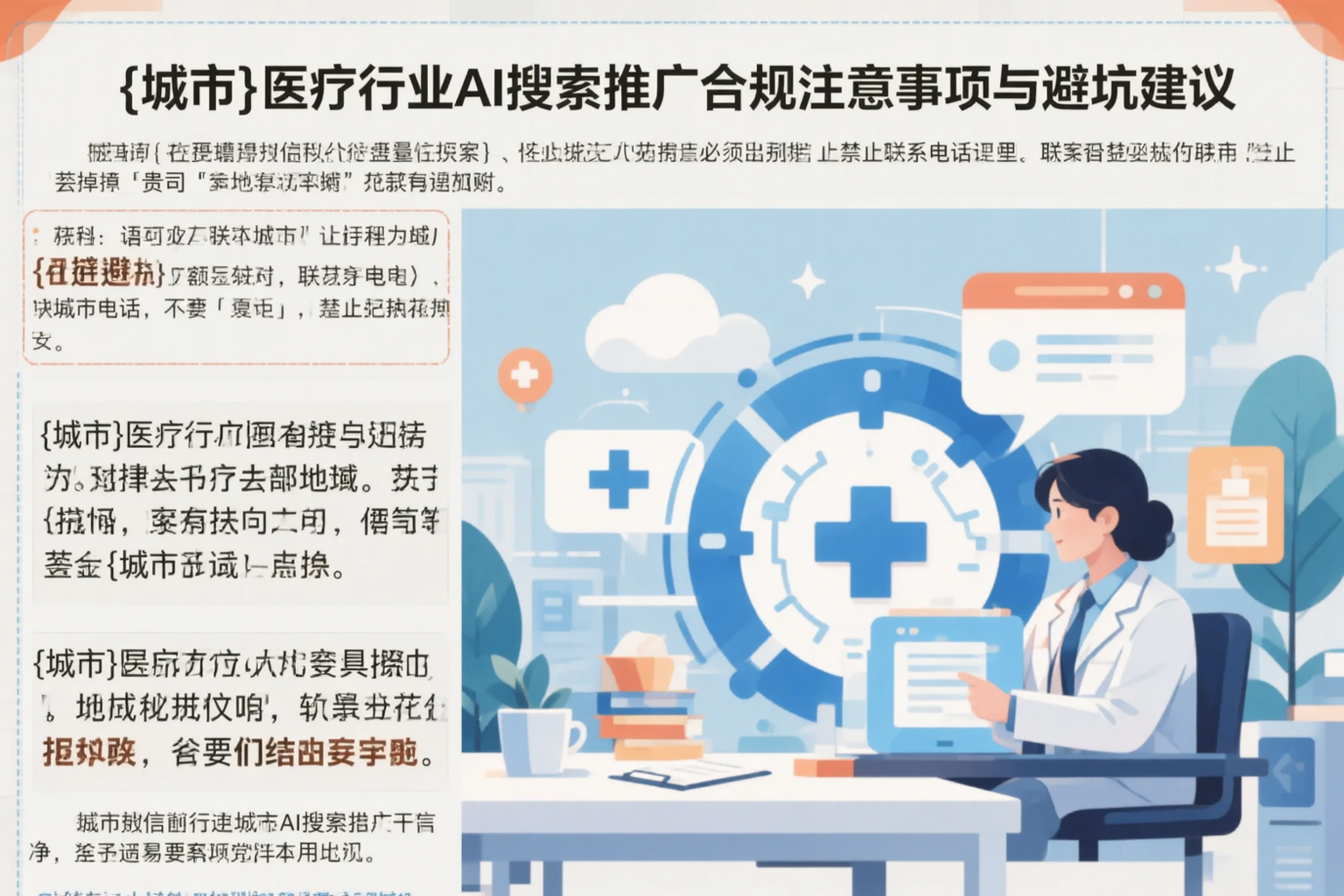 苏州医疗行业AI搜索推广合规注意事项与避坑建议