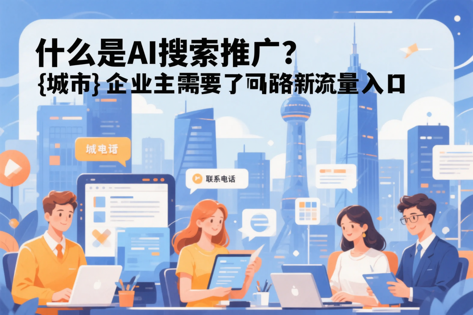 什么是AI搜索推广?苏州企业主需要了解的新流量入口