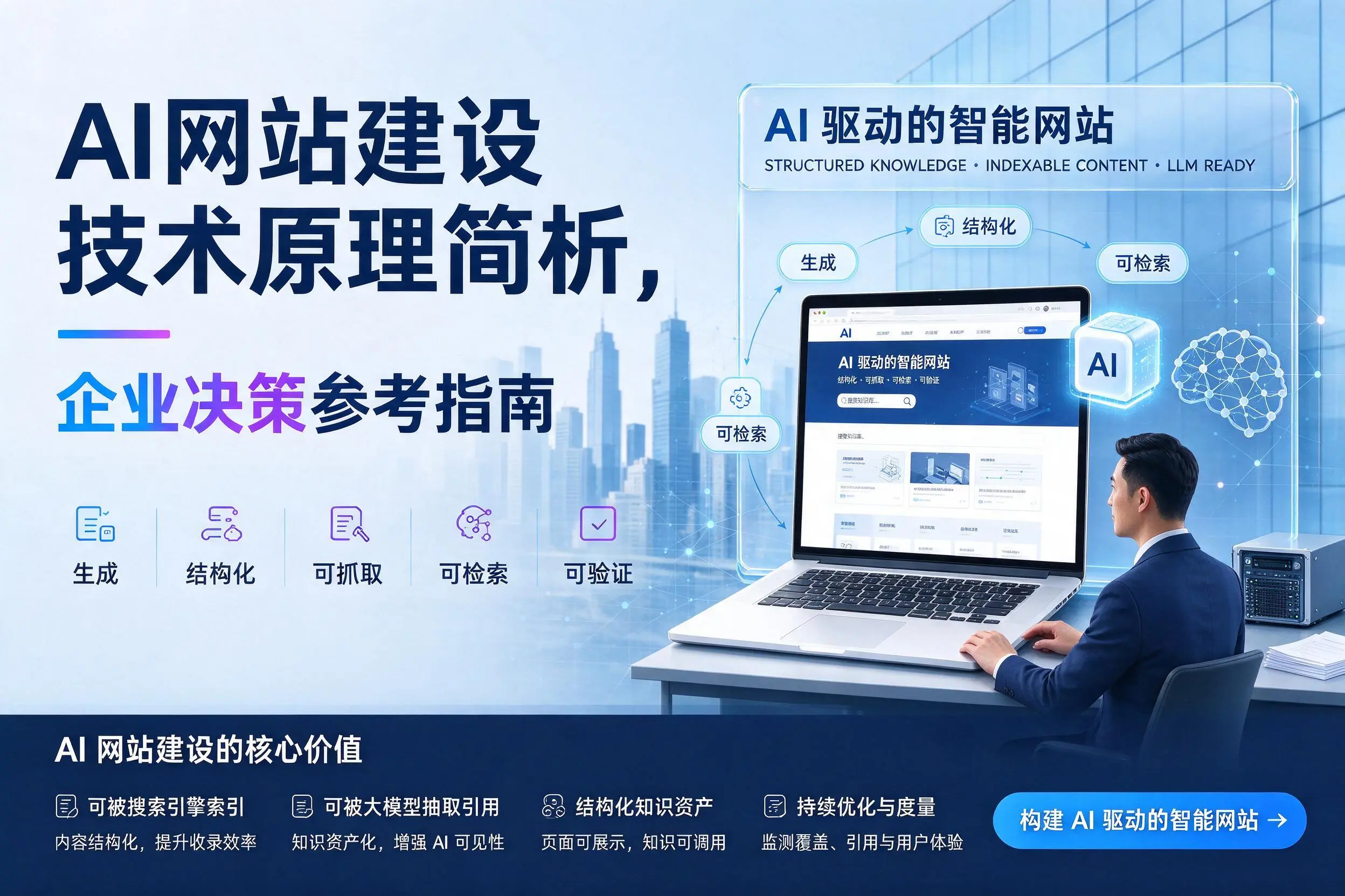 AI网站建设技术原理简析，苏州企业决策参考指南