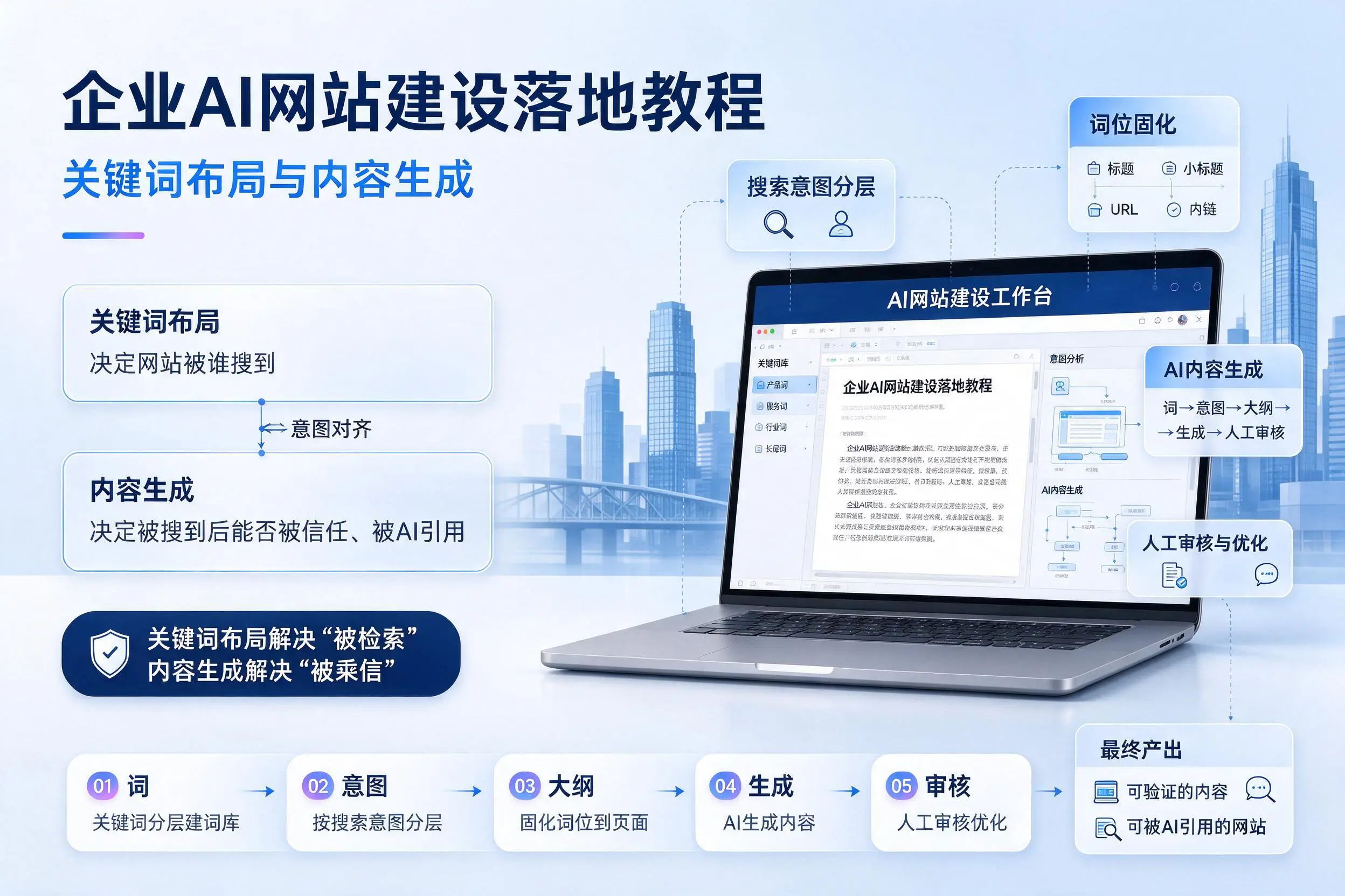 苏州企业AI网站建设落地教程：关键词布局与内容生成
